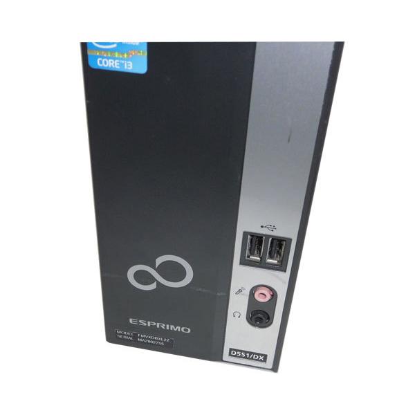 デスクトップ 富士通 Core i3-2120 4GB 250GB デスクトップ 富士通