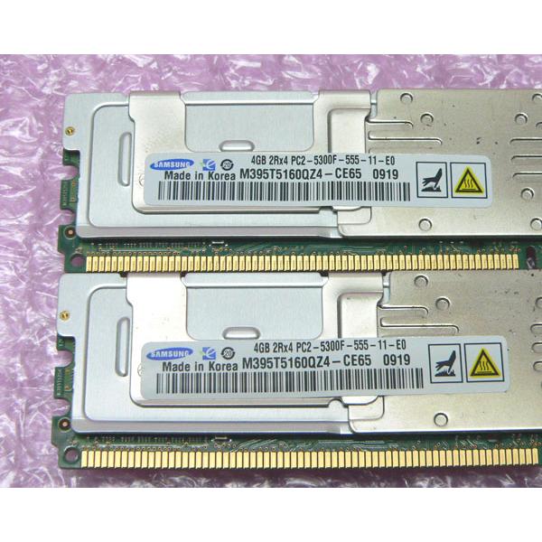 8GBメモリ標準パワーセット(2GB*4) PC2-5300P 240Pin PowerEdge T300