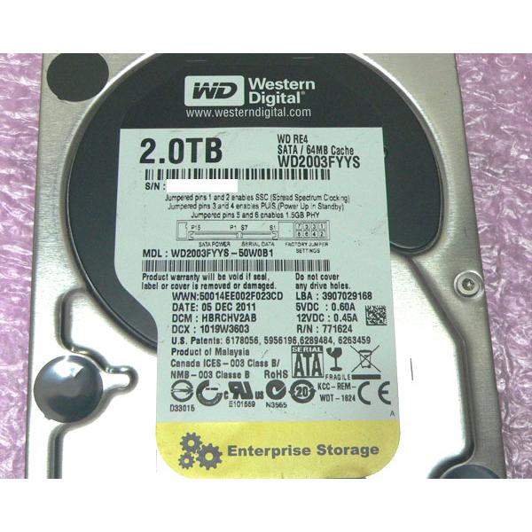 Western Digital（ウエスタンデジタル） Western Digital WD2003FYYS