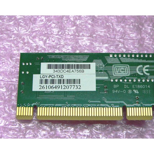 BUFFALO LGY-PCI-TXD LANカード PCI接続 : アクアライト - 通販