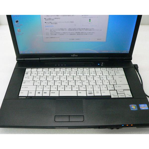 LIFEBOOK A ノートパソコン Windows7 Pro 32bit 富士通 A572/F 