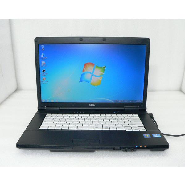 LIFEBOOK A ノートパソコン Windows7 Pro 32bit 富士通 A572/F 
