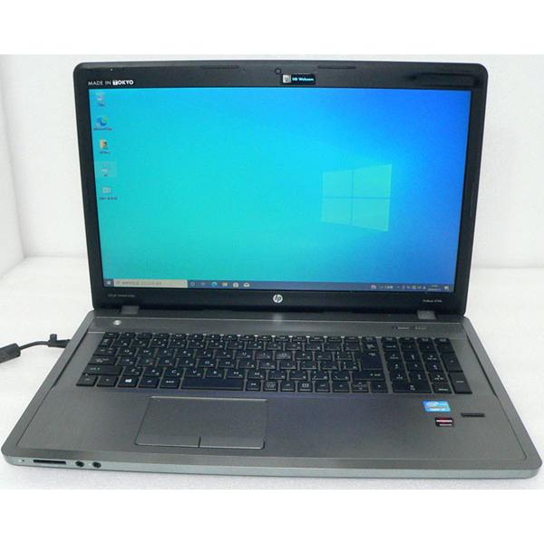 ProBook ノートパソコン 中古 Win10 HP 4740s (B4Q62AV) Core i5-3360M
