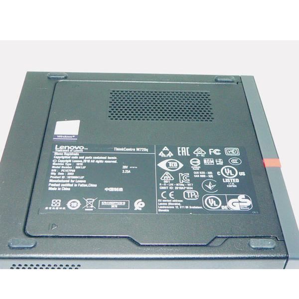 ThinkCentre M Windows10 Pro 64bit Lenovo M720q Tiny (10T8-0041JP