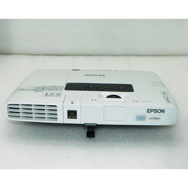 リモコン付き EPSON 薄型プロジェクター EB-1771W ランプ時間