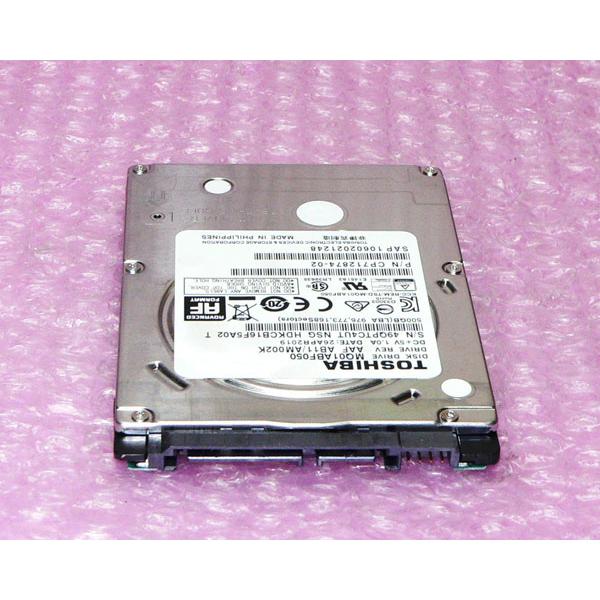 TOSHIBA（東芝） 【健康状態正常】東芝 MQ01ABF050 SATA 500GB 2.5