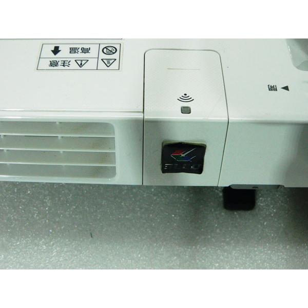 エプソン（EPSON） 薄型プロジェクター EB-1761W ランプ時間853H