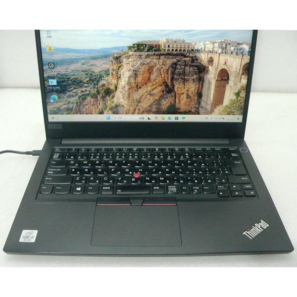 ThinkPad パソコン 中古 Win11 Lenovo E14 第10世代 Core i3-10110U