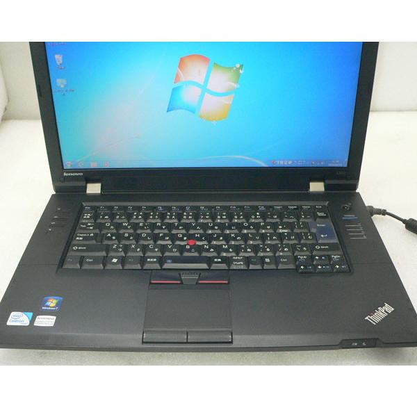 ThinkPad L パソコン 中古 Windows7 Lenovo L520 (5016-P35) Celeron 