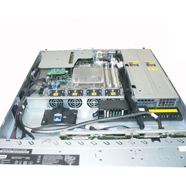 Lenovo System X3250 M6 3633-AC1 Xeon E3-1220 V6 3.0GHz メモリ 8GB HDD 300GB×2(SAS 2.5インチ 8Bay) DVD-ROMの画像