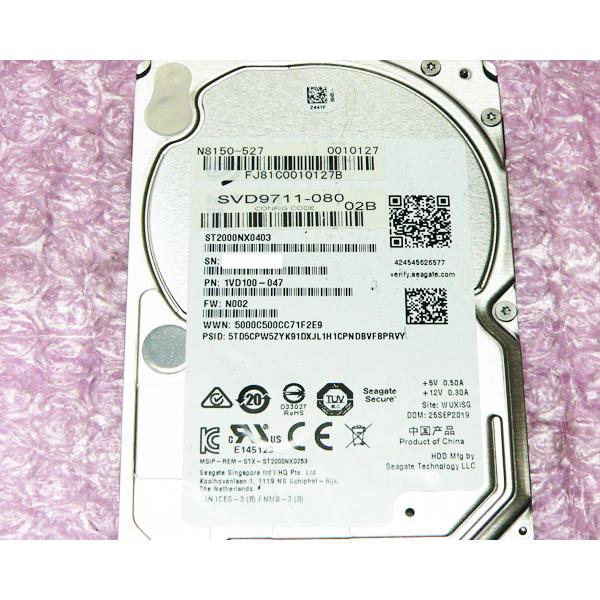 NEC NEC N8150-527 SATA 2TB 2.5インチ 中古ハードディスク : アクア