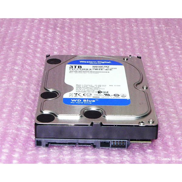 Western Digital製 3.5インチ SATA 内蔵HDD 3TB WD30EURX 状態正常