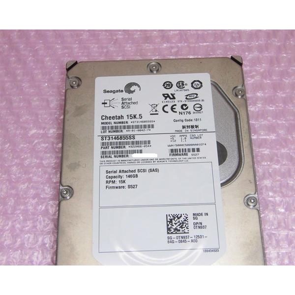 DELL（デル） DELL 0TN937 (ST3146855SS) SAS 146GB 15K 3.5インチ