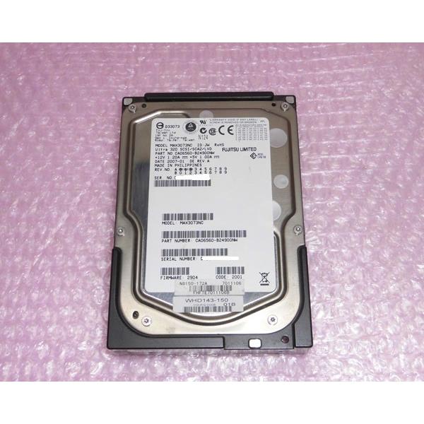NEC N8150-172A Ultra320 SCSI 80pin 73GB 15K 3.5インチ 中古ハードディスク