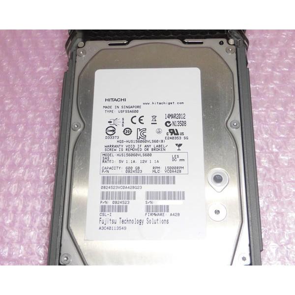 富士通（FUJITSU） A3C40113549 SAS 600GB 15K 3.5インチ 中古