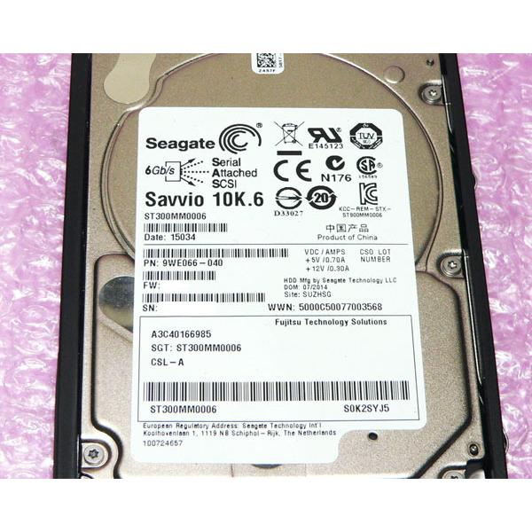 富士通 A3C40166985(ST300MM0006) SAS 300GB 10K 2.5インチ 中古 富士通 A3C40166985(ST300MM0006) SAS 300GB 10K 2.5インチ 中古