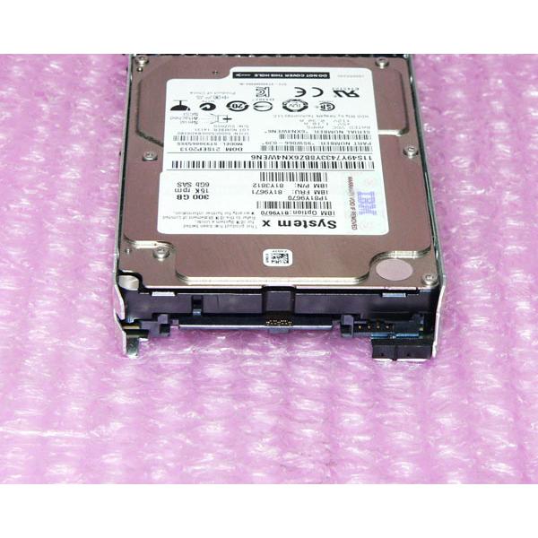 IBM 81y9671‐300?GB 2.5インチSAS 15?K 6?Gb/s HSハードドライブ IBM 81Y9671 300GB 15K 6GBPS SAS 2.5