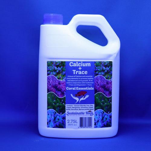 87%OFF Coral Essentials Calcium バーゲンで +Trace プラストレース カルシウム 2.75L