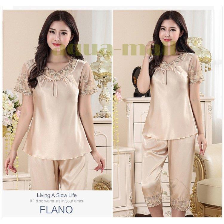 パジャマ レディース 春夏 半袖 ルームウェア 2点セット 上下セット Tシャツ ショートパンツ 姫系 寝巻き 部屋着 快適 体型カバー 大きいサイズ 可愛い 新品 大人気の