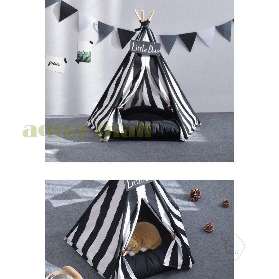 国産 ペット用テント ペット用ティピー ティピーテント ペットベッド ペットマット 犬用テント 犬小屋 犬用 猫用 小型犬用 室内用 寝床 ハウス ストライ Zkyahoo Tp Smilegirlcw Apua Mall 通販 Yahoo ショッピング 激安特価 Drachin Animeidku Com