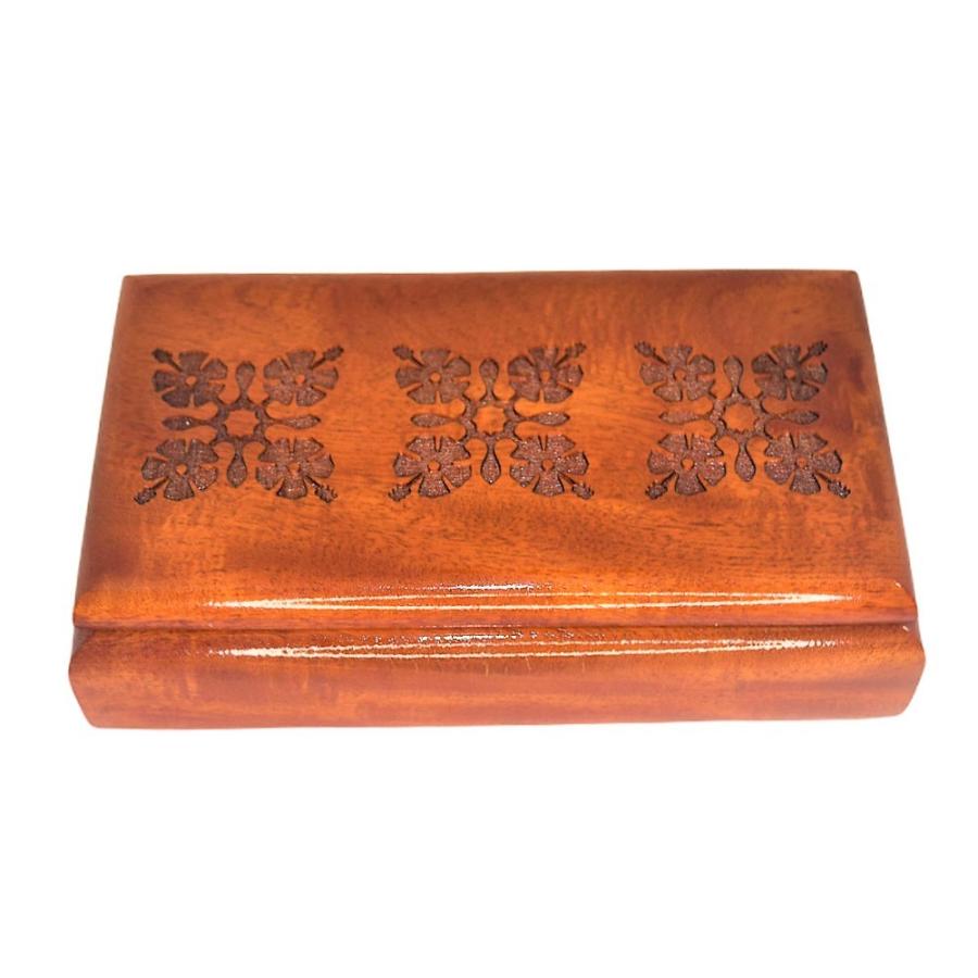 ハワイ 小物入れ③ コアウッド アクセサリーケース ハワイアン雑貨