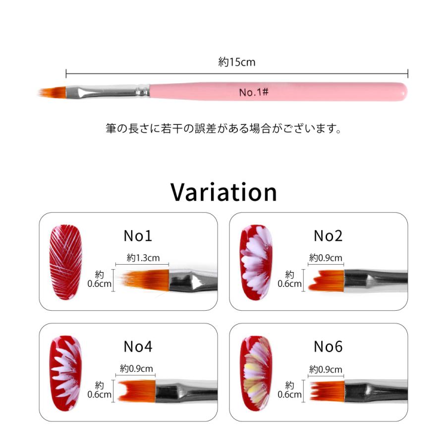 ネイル筆 ネイルブラシ ニュアンス アートブラシ 選べる4タイプ フラワーアート フレンチ ブラシ ジェルネイル デコ ジェル ブラシ 筆 B12 Aqua Nail アクアネイル 通販 Yahoo ショッピング