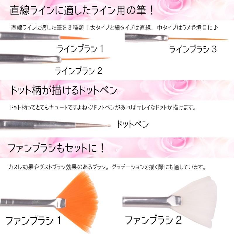 ジェルネイルキット B ネイルマシーン 36WLEDライト カラージェルなどが入ったお得なセット ジェルネイル スターターキット|aqua-nail|08