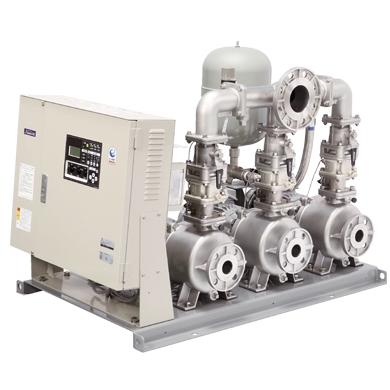 川本ポンプ  KFE65T7.5  インバータ台数制御ロータリー | 