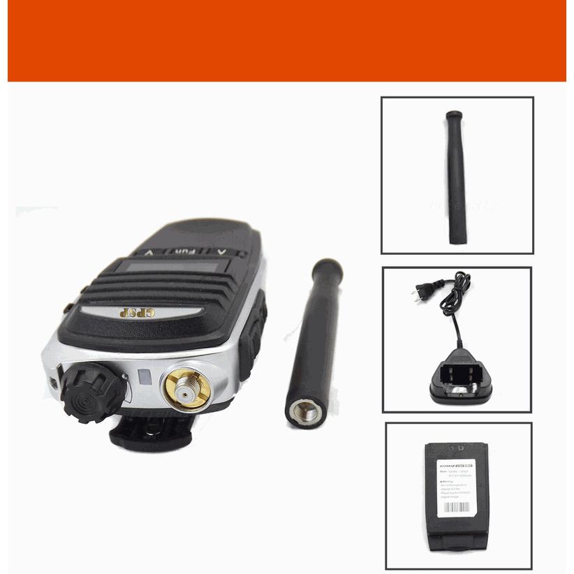 モトローラ・ミッドランド 22CH とも交信可能　特定小電力 20ｃh　トランシーバー 2台 耳掛式イヤホンマイク付_1