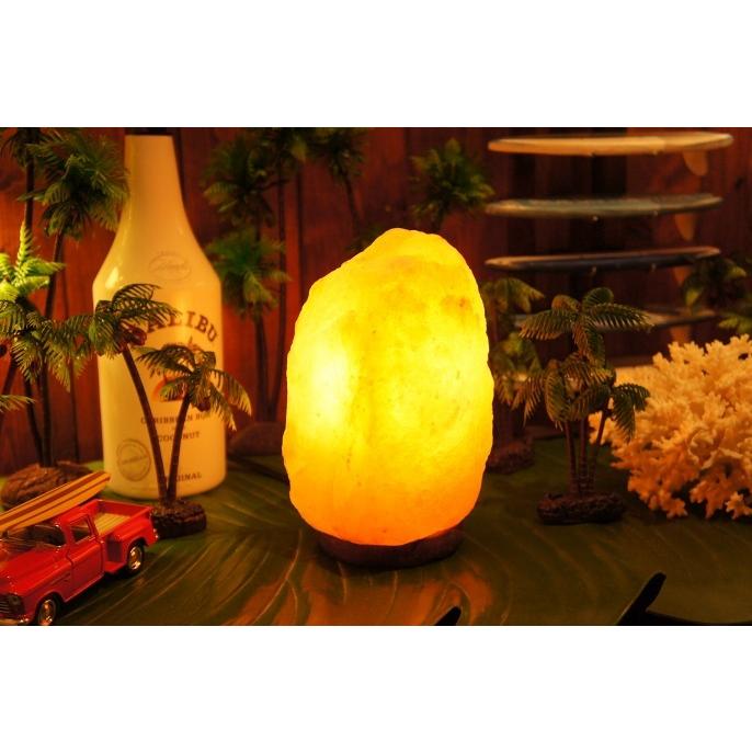 ヒマラヤ岩塩ランプ　2.3-3ｋｇ　100％天然ソルトランプ照明｜aqua889900｜08
