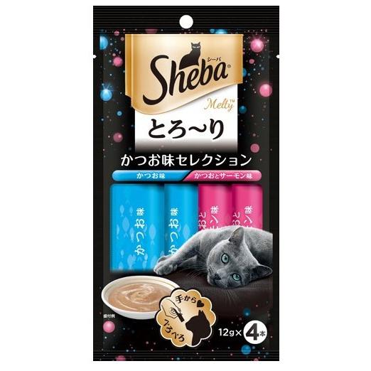 シーバ とろーりメルティ かつお味セレクション 12g×4本 : アクア