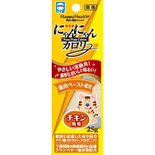 アース ハッピーヘルス にゃんにゃんカロリー チキン風味 25g : アクア