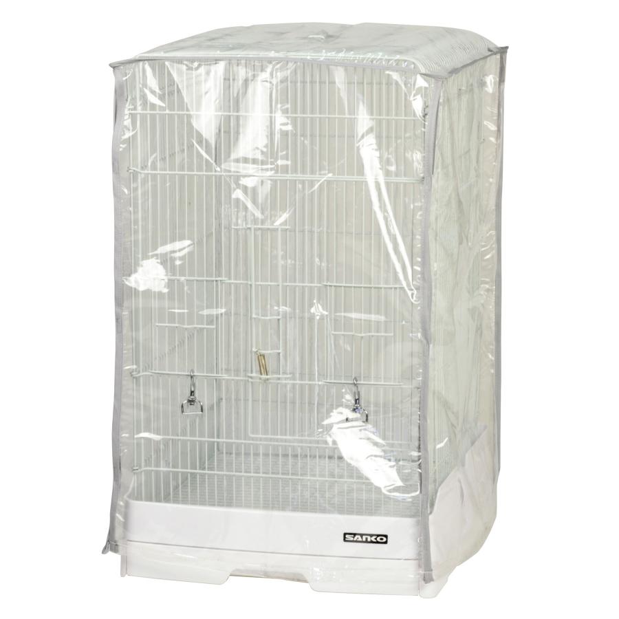 三晃商会 イージーホーム37ハイ用 クリアーケージカバー : アクア