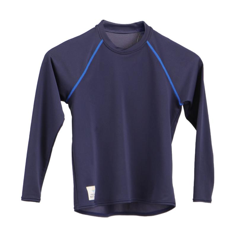 アクアビーチセール FOOTMARK NATURAL キッズ 長袖プルオーバーTシャツ