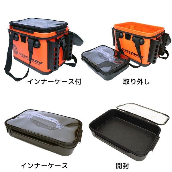 EVAタックルバッグ ロッドスタンド付 AEK905 釣り 36cm インナーケース