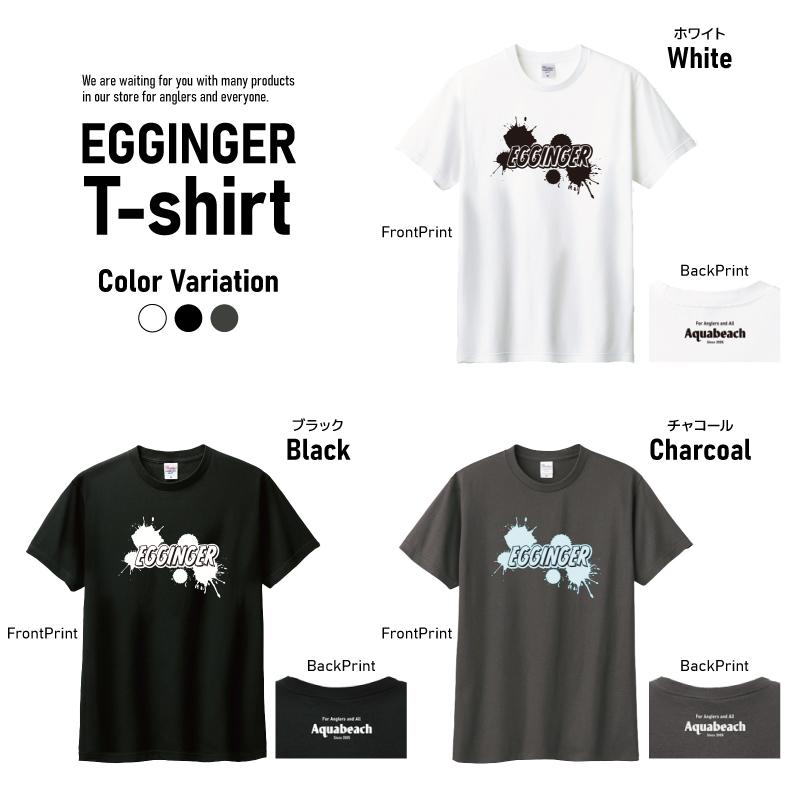 Aquabeach Tシャツ エギンガー イカ 釣り フィッシング 5.6オンス