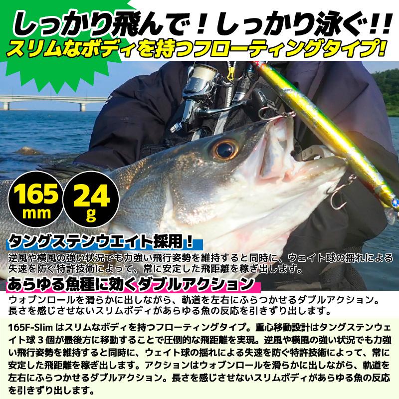 BlueBlue（ブルーブルー） ブローウィン165F-slim 釣り 165mm 24g