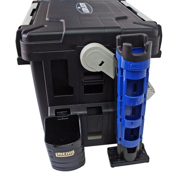 メイホウ バケットマウスBM-7000 ブラック + ロッドスタンド等 5点  