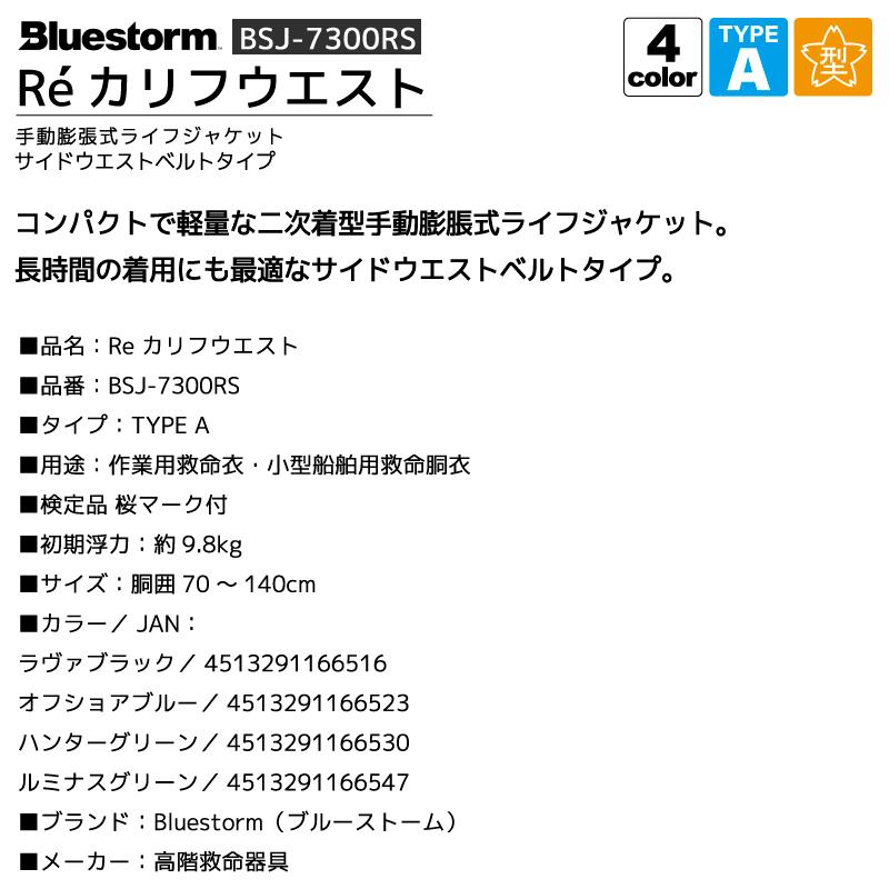 Bluestorm（ブルーストーム） 【アクアビーチセール】ライフジャケット
