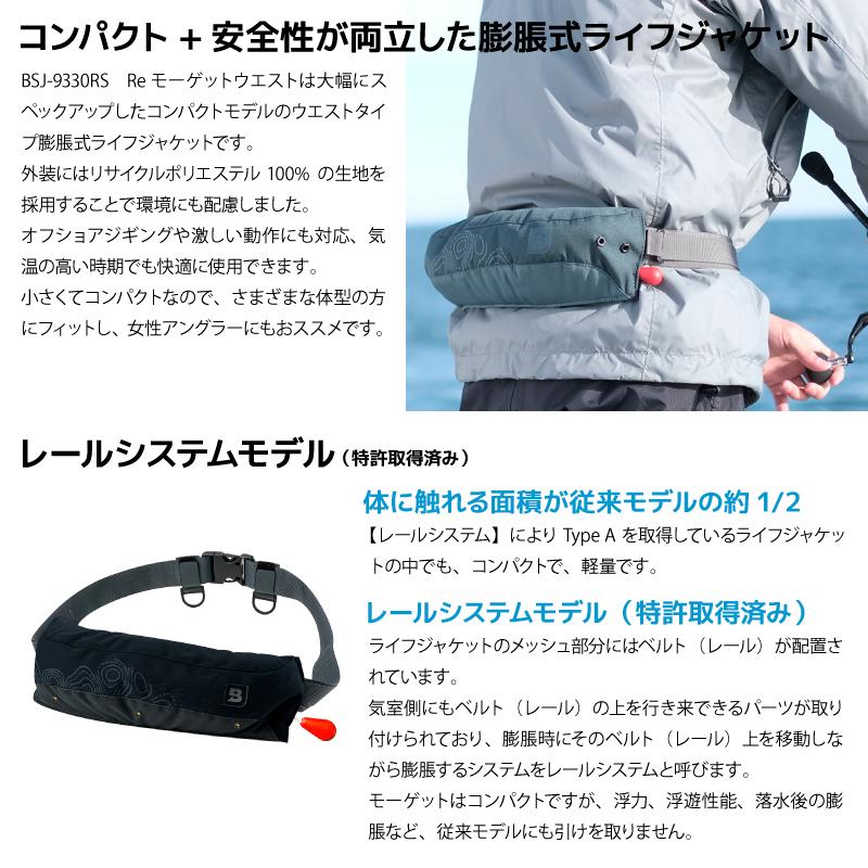 Bluestorm（ブルーストーム） ライフジャケット 自動膨張式 腰巻き