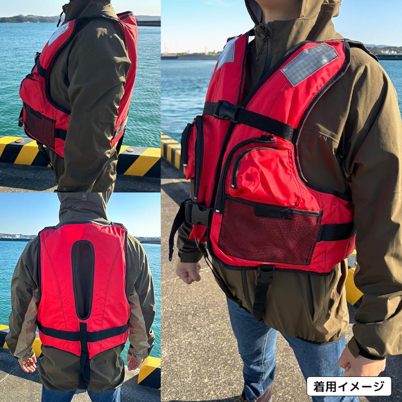 ライフジャケット 桜マーク付 タイプA BW-2003型 船検対応 国交省認定