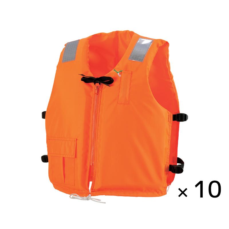 ライフジャケット 小型船舶用 救命胴衣 タイプA 10着セット 桜マーク付