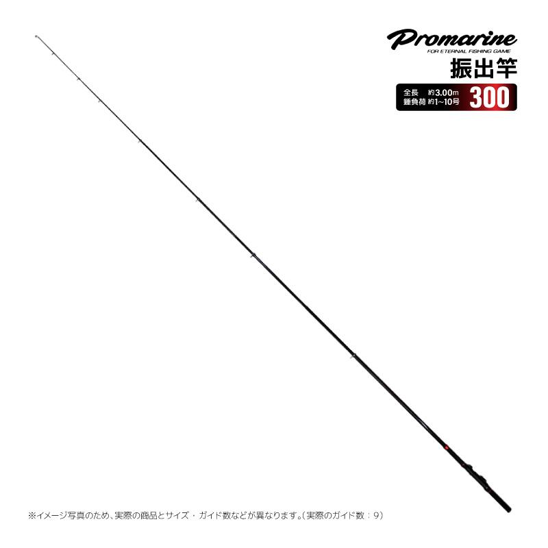 プロマリン（PRO MARINE） 釣り竿 防波堤超小継 300 全長約3.00m 錘