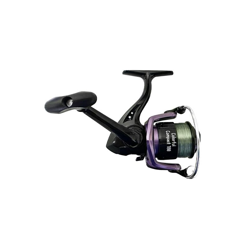 釣り竿 カラフルコンパクト180 リール+ロッドセット 釣り ちょい投げ