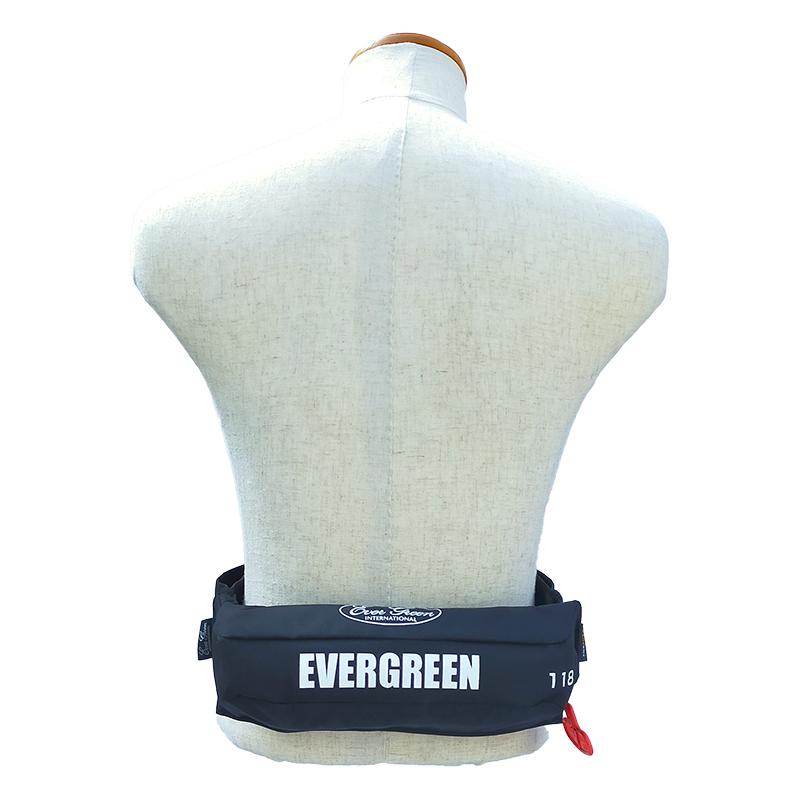 ライフジャケット 自動膨脹式 釣り EG ライフベルトミニ 腰巻型 国交省