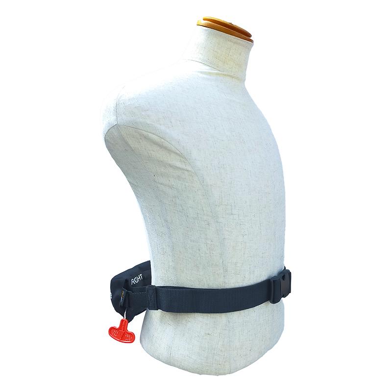 ライフジャケット 自動膨脹式 釣り EG ライフベルトミニ 腰巻型