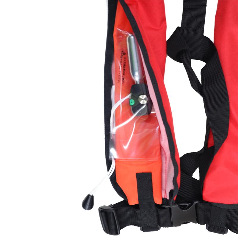 ライフジャケット 手動膨張式 桜マーク付 救命胴衣 FN-70HA レッド