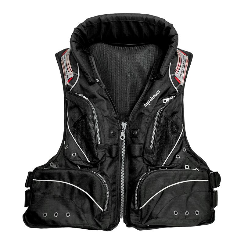 FINE JAPAN ライフジャケット セーフティフローティングベスト枕付 FV