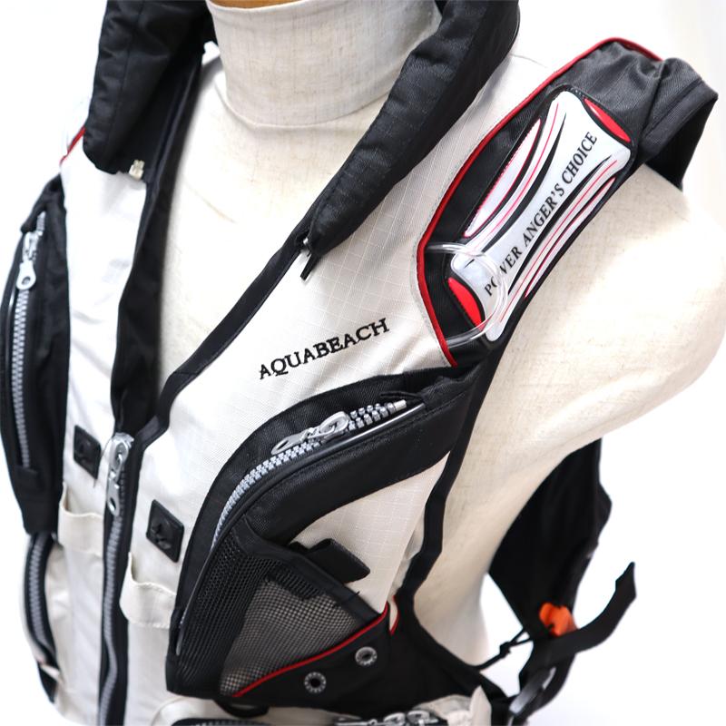 FINE JAPAN ライフジャケット フローティングベスト 釣り用 枕付き