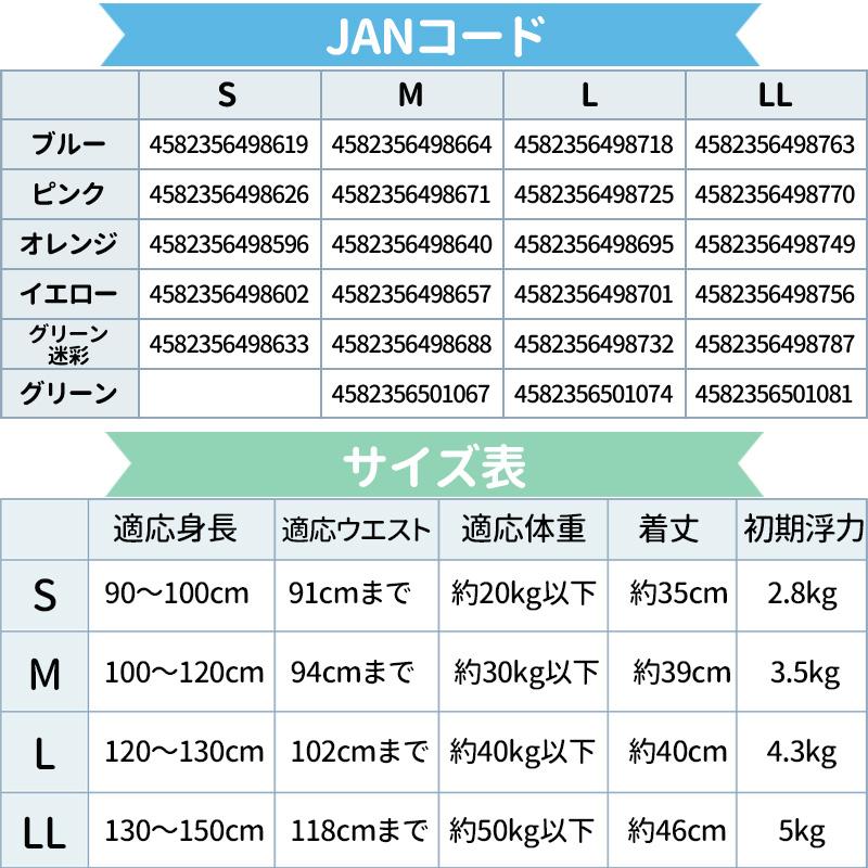 FINE JAPAN ライフジャケット 簡易ジュニアフローティングベスト FV